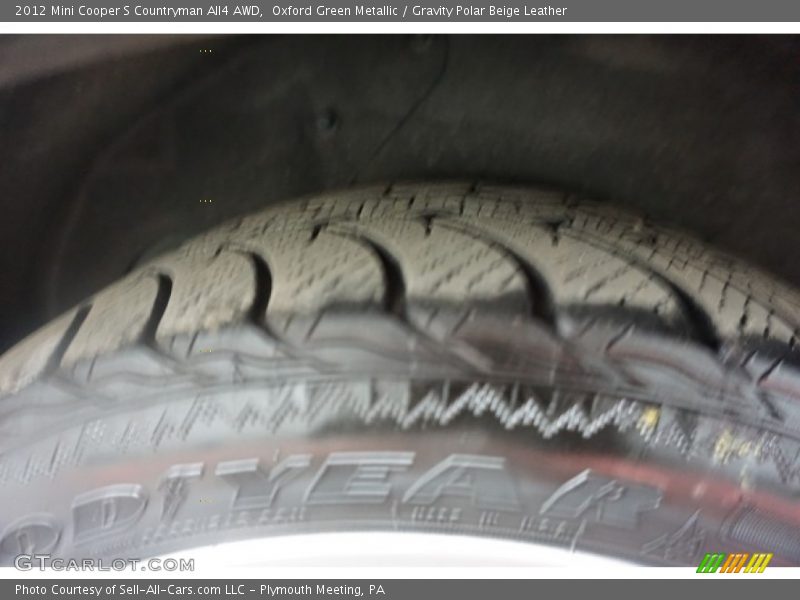 Oxford Green Metallic / Gravity Polar Beige Leather 2012 Mini Cooper S Countryman All4 AWD