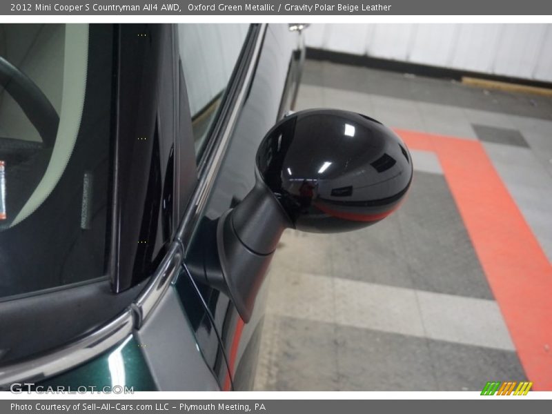 Oxford Green Metallic / Gravity Polar Beige Leather 2012 Mini Cooper S Countryman All4 AWD