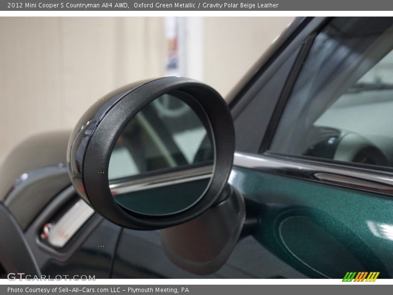 Oxford Green Metallic / Gravity Polar Beige Leather 2012 Mini Cooper S Countryman All4 AWD