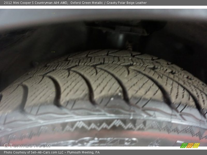 Oxford Green Metallic / Gravity Polar Beige Leather 2012 Mini Cooper S Countryman All4 AWD