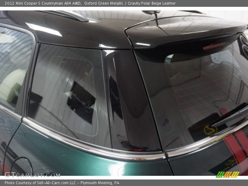 Oxford Green Metallic / Gravity Polar Beige Leather 2012 Mini Cooper S Countryman All4 AWD