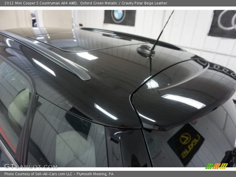 Oxford Green Metallic / Gravity Polar Beige Leather 2012 Mini Cooper S Countryman All4 AWD