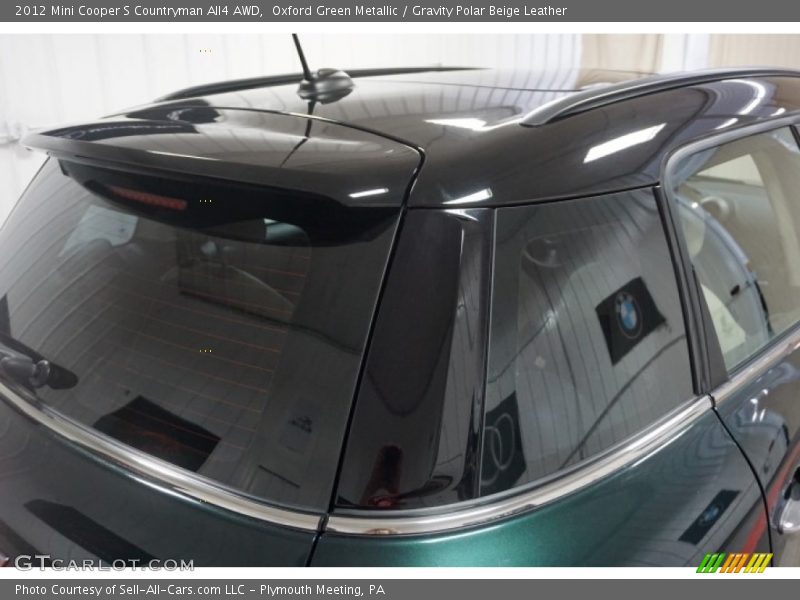 Oxford Green Metallic / Gravity Polar Beige Leather 2012 Mini Cooper S Countryman All4 AWD