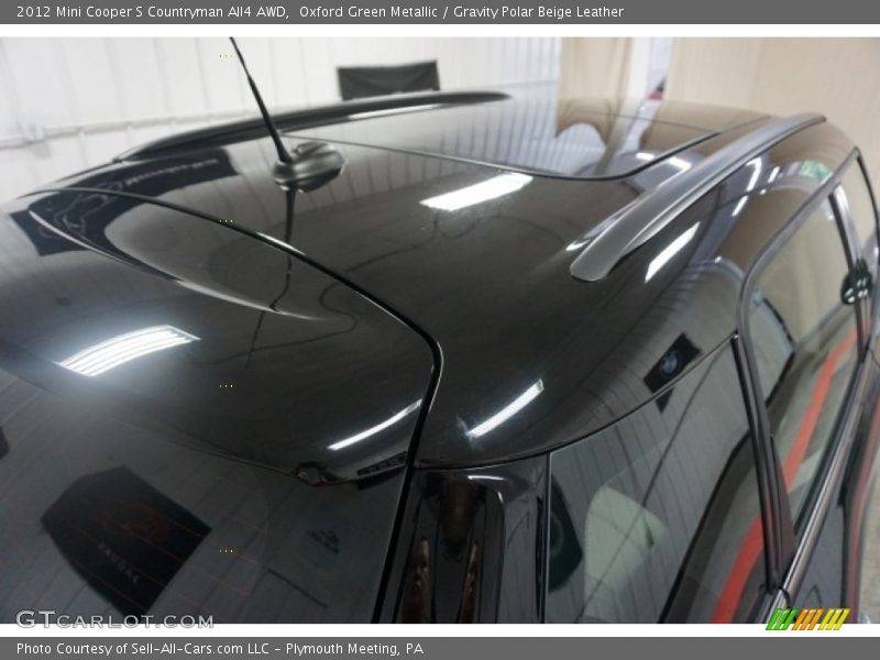 Oxford Green Metallic / Gravity Polar Beige Leather 2012 Mini Cooper S Countryman All4 AWD