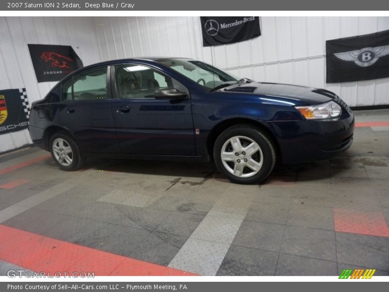 Deep Blue / Gray 2007 Saturn ION 2 Sedan