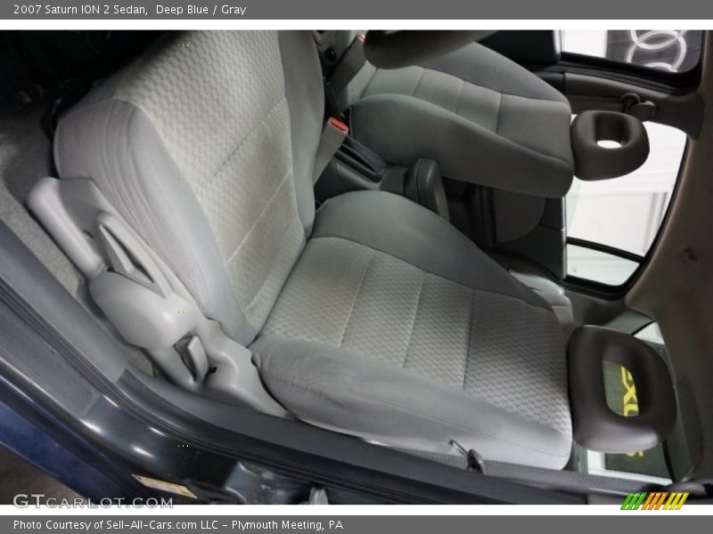 Deep Blue / Gray 2007 Saturn ION 2 Sedan