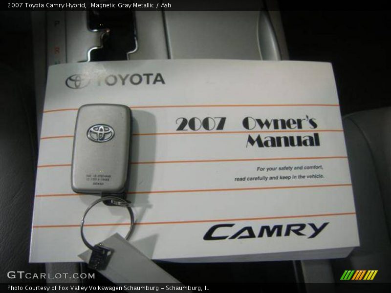 Magnetic Gray Metallic / Ash 2007 Toyota Camry Hybrid