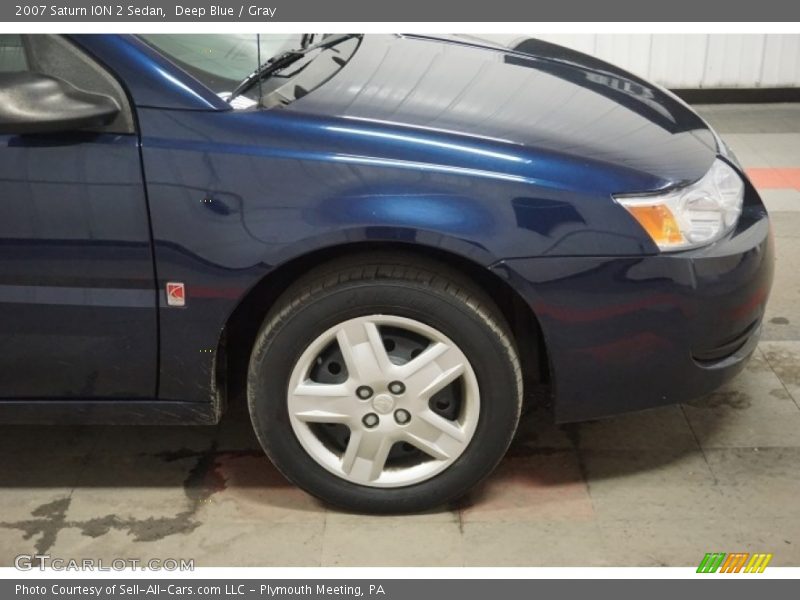 Deep Blue / Gray 2007 Saturn ION 2 Sedan