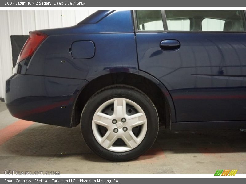 Deep Blue / Gray 2007 Saturn ION 2 Sedan