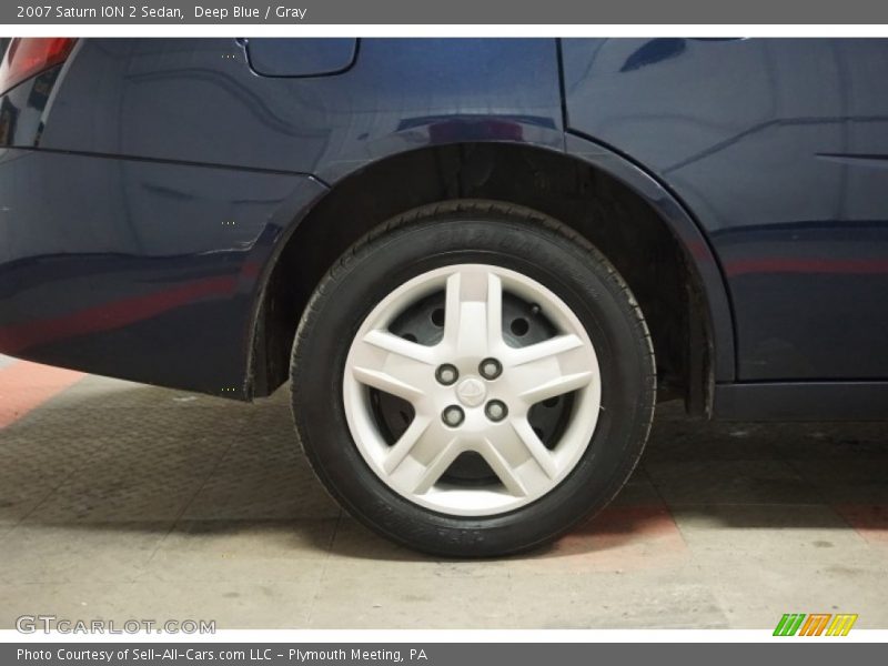 Deep Blue / Gray 2007 Saturn ION 2 Sedan
