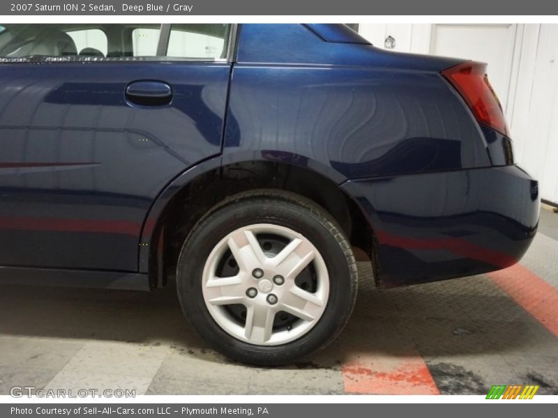 Deep Blue / Gray 2007 Saturn ION 2 Sedan