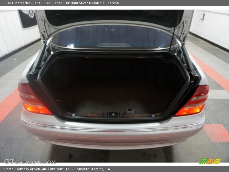 Brilliant Silver Metallic / Charcoal 2001 Mercedes-Benz S 500 Sedan