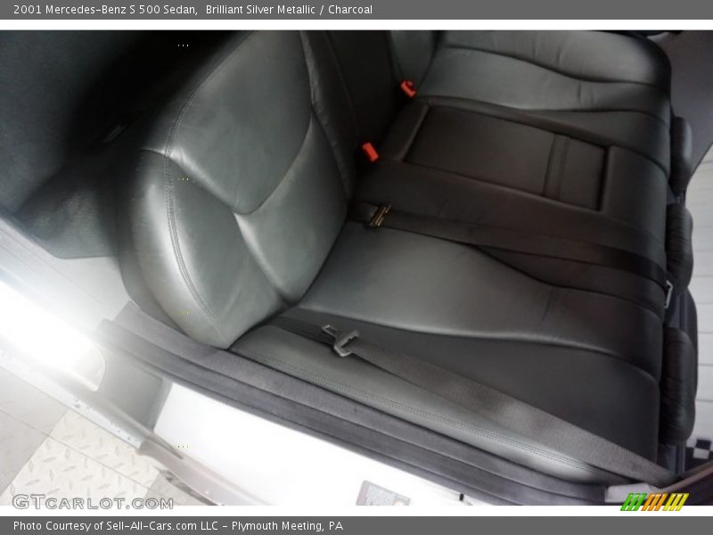 Brilliant Silver Metallic / Charcoal 2001 Mercedes-Benz S 500 Sedan