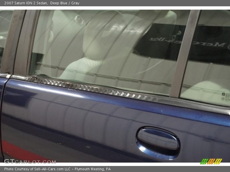 Deep Blue / Gray 2007 Saturn ION 2 Sedan