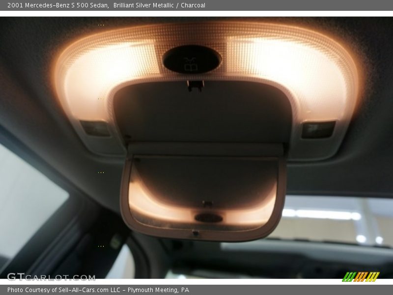 Brilliant Silver Metallic / Charcoal 2001 Mercedes-Benz S 500 Sedan