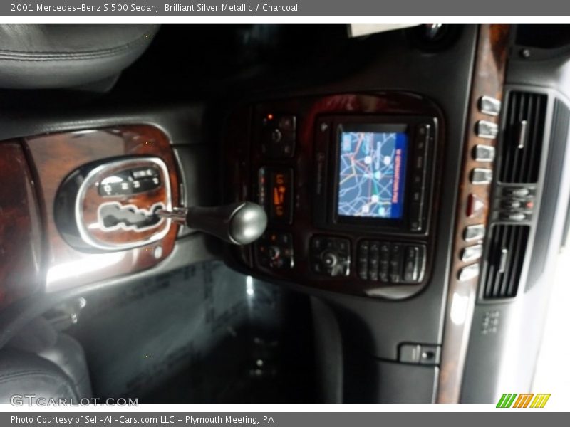 Brilliant Silver Metallic / Charcoal 2001 Mercedes-Benz S 500 Sedan