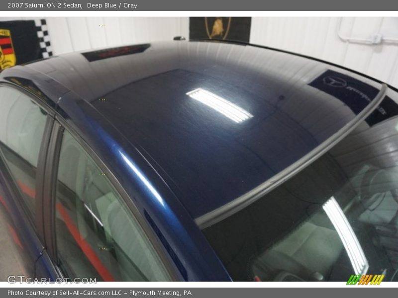 Deep Blue / Gray 2007 Saturn ION 2 Sedan