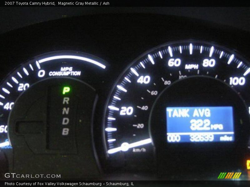 Magnetic Gray Metallic / Ash 2007 Toyota Camry Hybrid