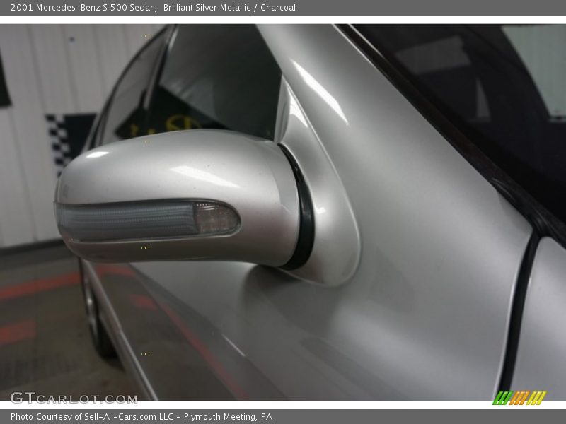 Brilliant Silver Metallic / Charcoal 2001 Mercedes-Benz S 500 Sedan