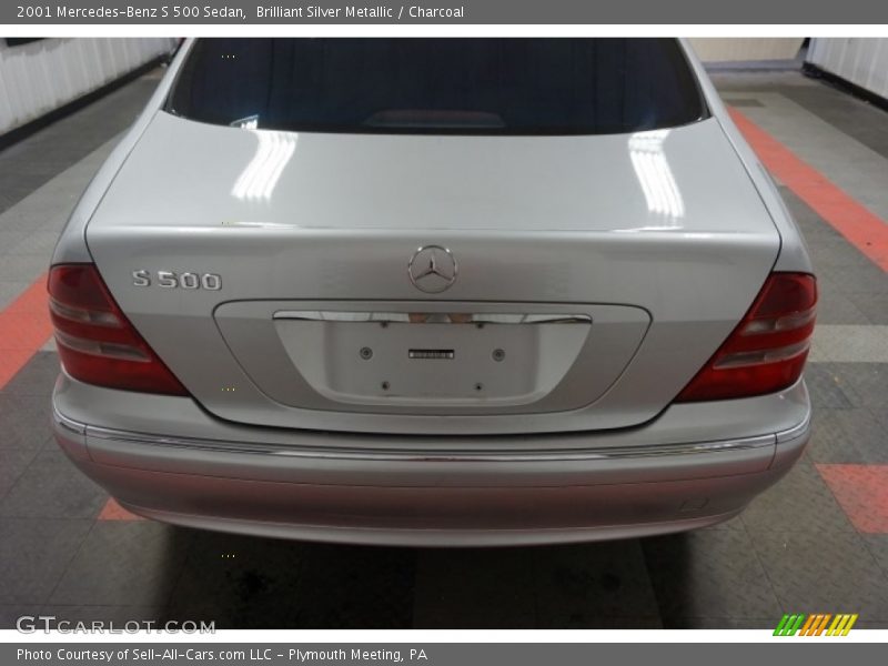 Brilliant Silver Metallic / Charcoal 2001 Mercedes-Benz S 500 Sedan