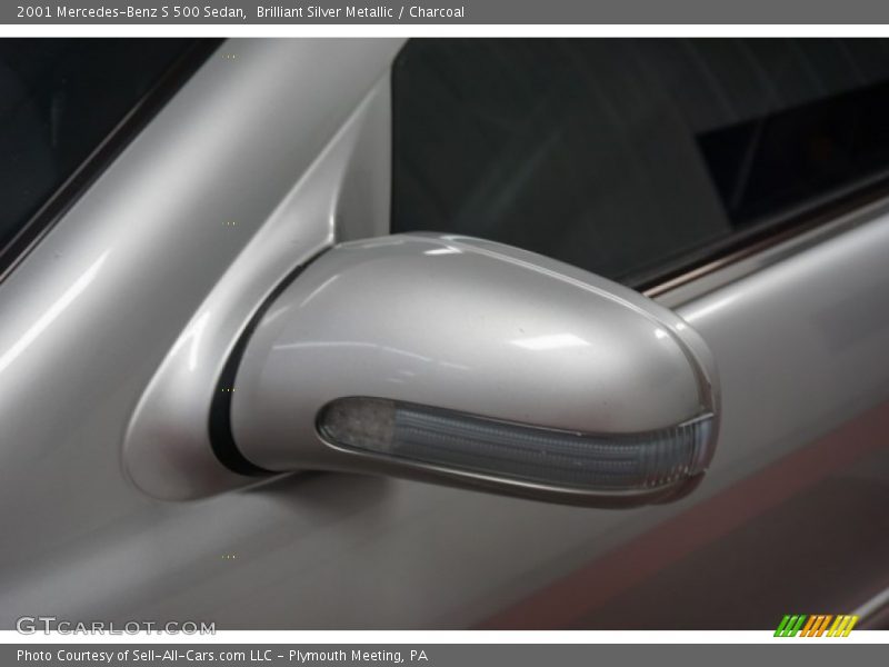 Brilliant Silver Metallic / Charcoal 2001 Mercedes-Benz S 500 Sedan