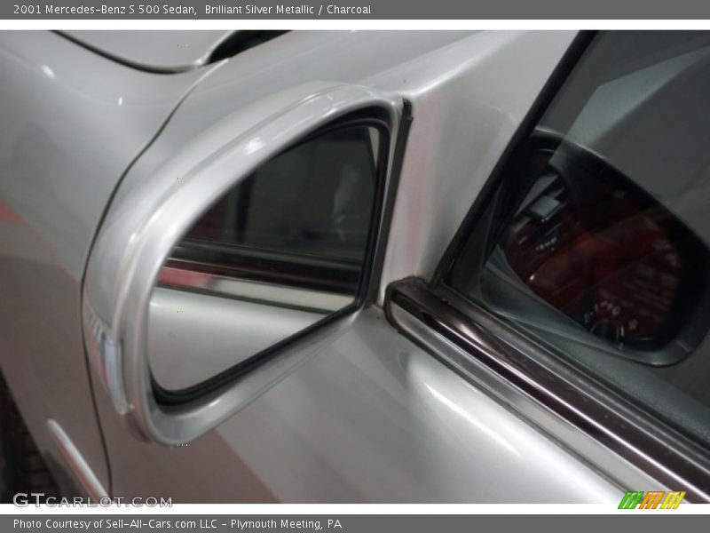 Brilliant Silver Metallic / Charcoal 2001 Mercedes-Benz S 500 Sedan