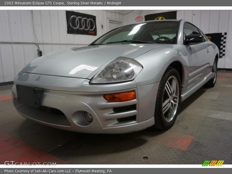 Sterling Silver Metallic / Midnight 2003 Mitsubishi Eclipse GTS Coupe