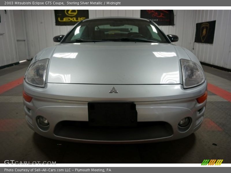 Sterling Silver Metallic / Midnight 2003 Mitsubishi Eclipse GTS Coupe