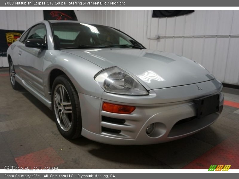 Sterling Silver Metallic / Midnight 2003 Mitsubishi Eclipse GTS Coupe