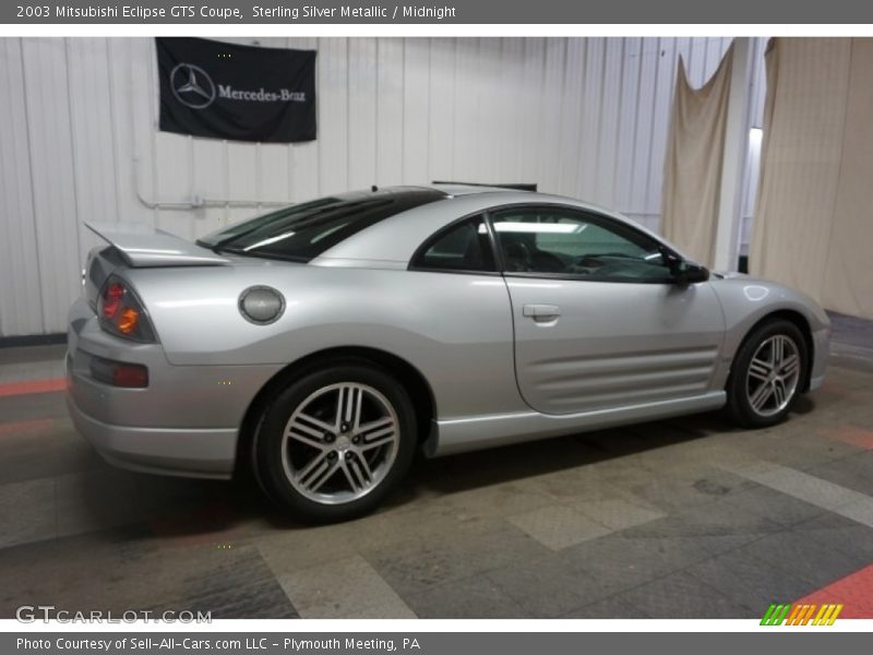 Sterling Silver Metallic / Midnight 2003 Mitsubishi Eclipse GTS Coupe