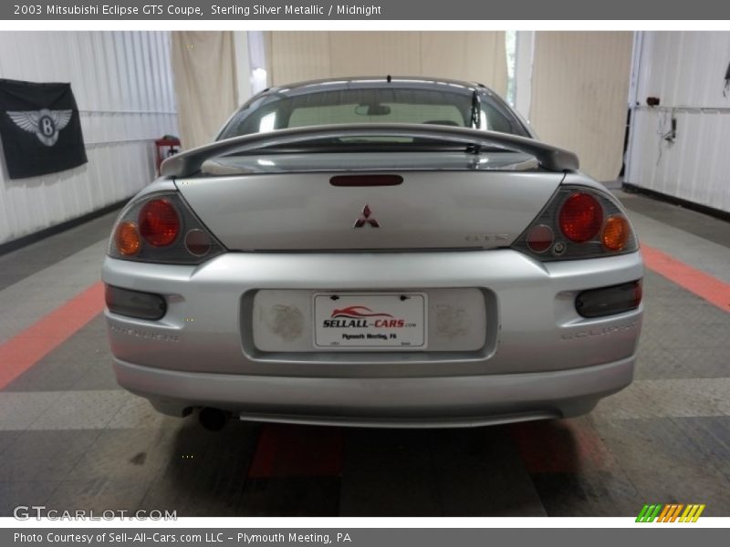 Sterling Silver Metallic / Midnight 2003 Mitsubishi Eclipse GTS Coupe