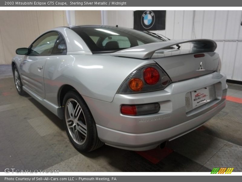 Sterling Silver Metallic / Midnight 2003 Mitsubishi Eclipse GTS Coupe