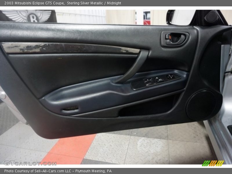 Sterling Silver Metallic / Midnight 2003 Mitsubishi Eclipse GTS Coupe