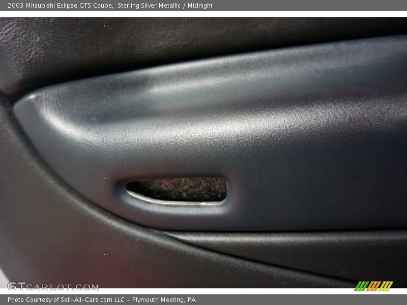 Sterling Silver Metallic / Midnight 2003 Mitsubishi Eclipse GTS Coupe