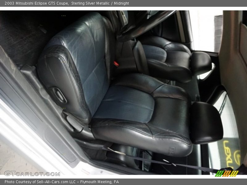 Sterling Silver Metallic / Midnight 2003 Mitsubishi Eclipse GTS Coupe