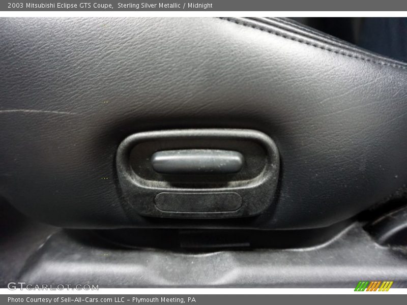 Sterling Silver Metallic / Midnight 2003 Mitsubishi Eclipse GTS Coupe