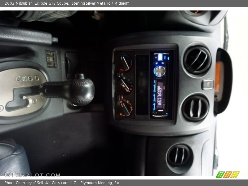 Sterling Silver Metallic / Midnight 2003 Mitsubishi Eclipse GTS Coupe