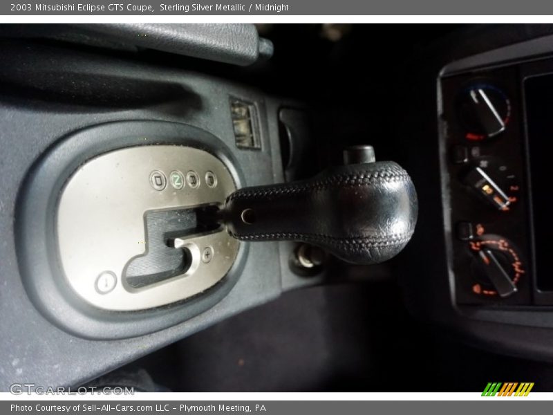 Sterling Silver Metallic / Midnight 2003 Mitsubishi Eclipse GTS Coupe