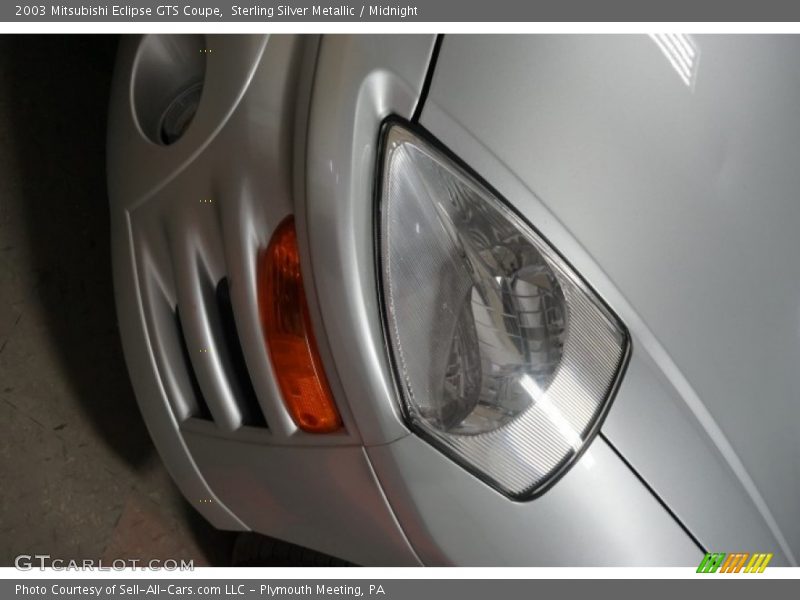 Sterling Silver Metallic / Midnight 2003 Mitsubishi Eclipse GTS Coupe
