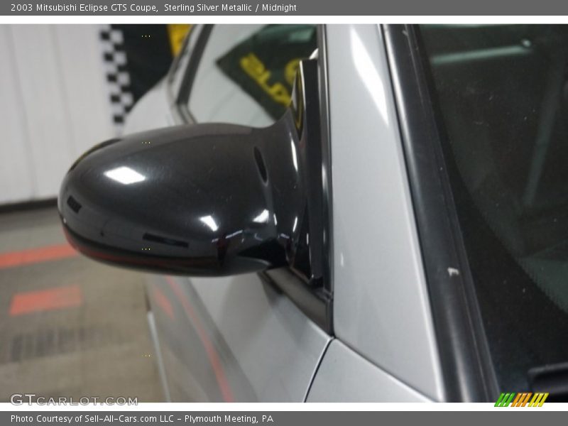 Sterling Silver Metallic / Midnight 2003 Mitsubishi Eclipse GTS Coupe