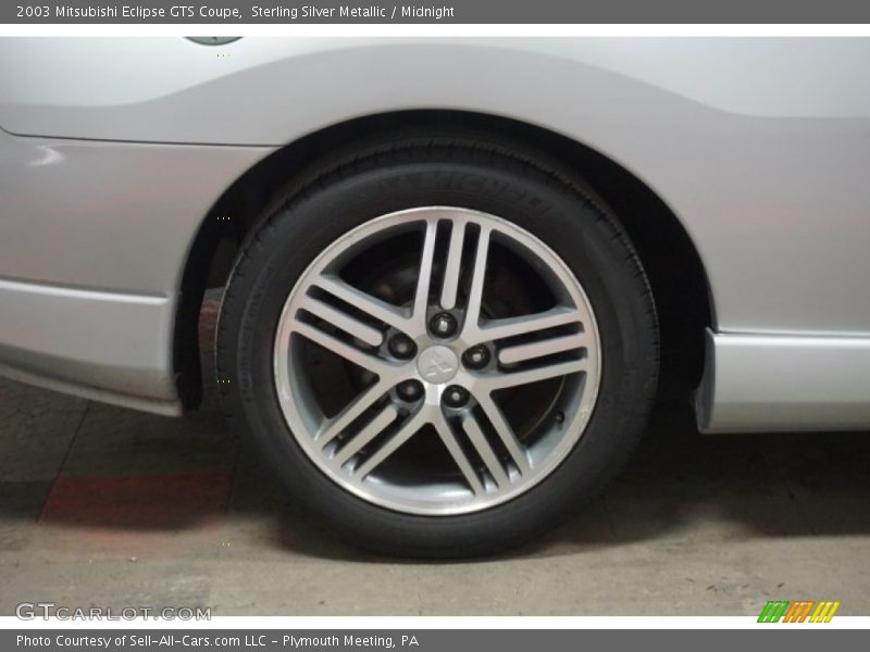 Sterling Silver Metallic / Midnight 2003 Mitsubishi Eclipse GTS Coupe
