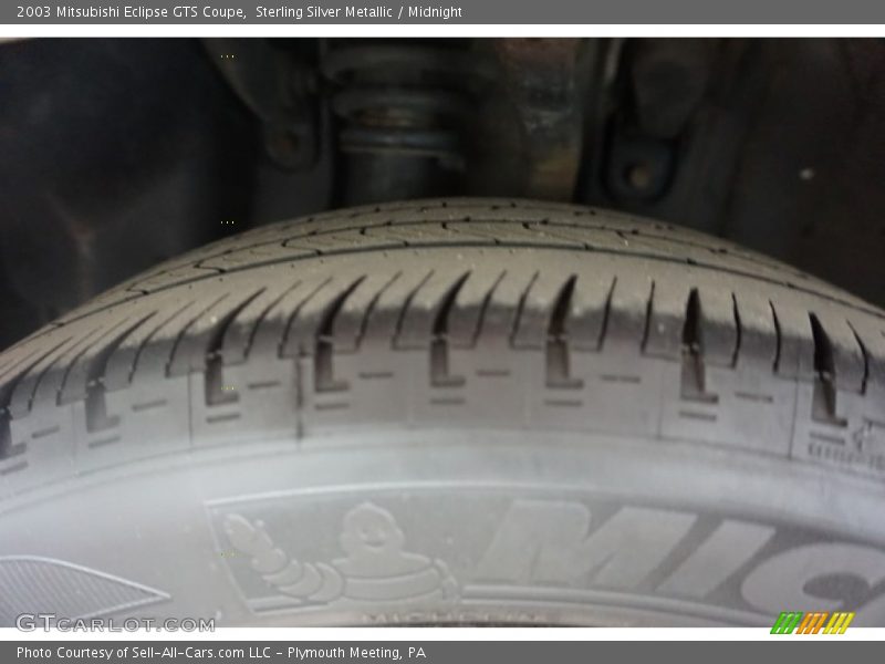 Sterling Silver Metallic / Midnight 2003 Mitsubishi Eclipse GTS Coupe