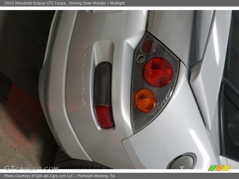 Sterling Silver Metallic / Midnight 2003 Mitsubishi Eclipse GTS Coupe