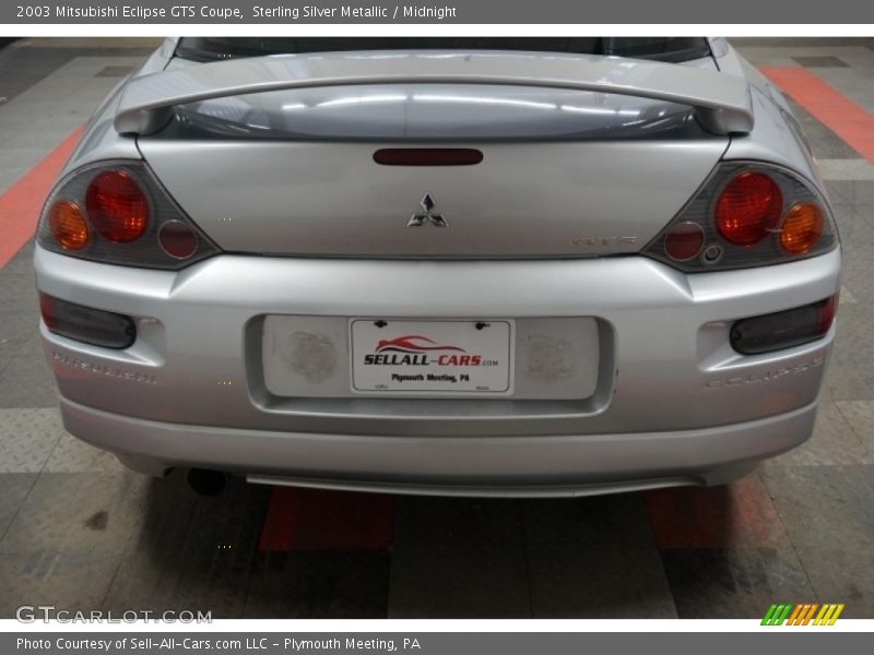 Sterling Silver Metallic / Midnight 2003 Mitsubishi Eclipse GTS Coupe