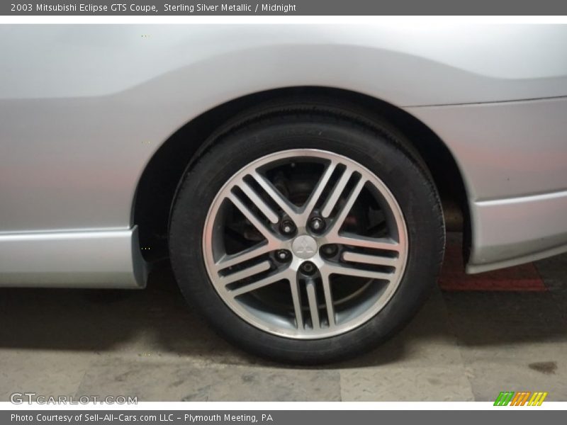 Sterling Silver Metallic / Midnight 2003 Mitsubishi Eclipse GTS Coupe