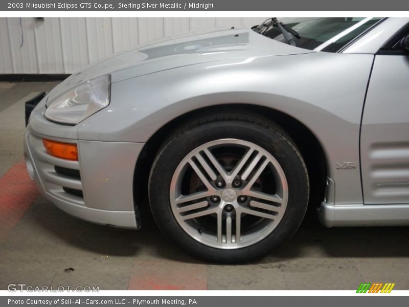 Sterling Silver Metallic / Midnight 2003 Mitsubishi Eclipse GTS Coupe