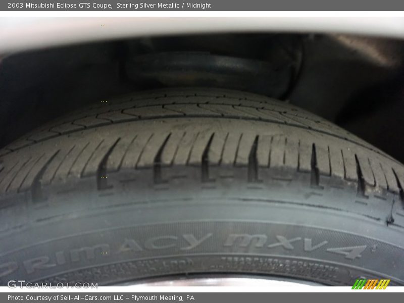 Sterling Silver Metallic / Midnight 2003 Mitsubishi Eclipse GTS Coupe