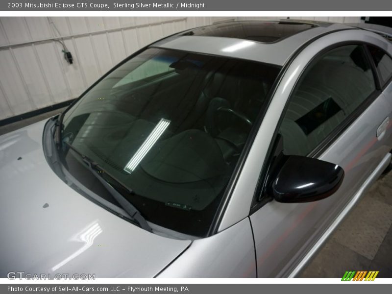 Sterling Silver Metallic / Midnight 2003 Mitsubishi Eclipse GTS Coupe