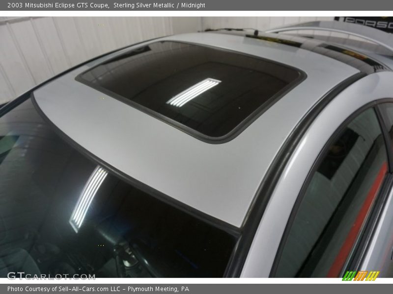 Sterling Silver Metallic / Midnight 2003 Mitsubishi Eclipse GTS Coupe
