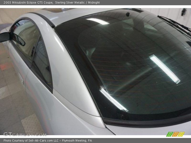 Sterling Silver Metallic / Midnight 2003 Mitsubishi Eclipse GTS Coupe